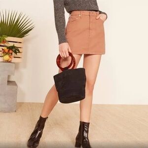 Reformation Becca Mini Skirt